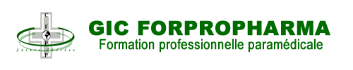 Logo centre de formation paramédicale FORPROPHARMA